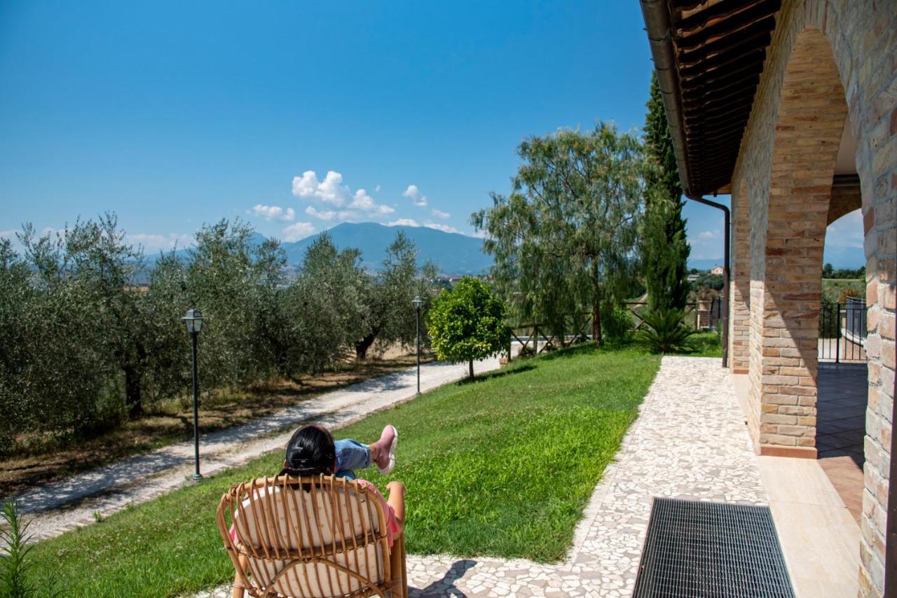 Agriturismo Alla Solagna Colli del Tronto Екстериор снимка