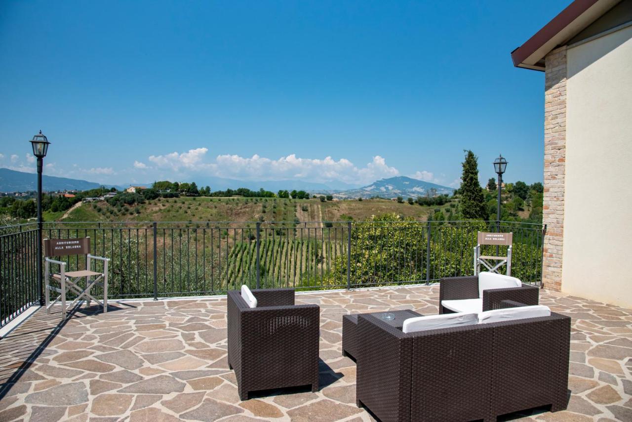 Agriturismo Alla Solagna Colli del Tronto Екстериор снимка